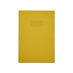 Rhino Exercise Book 10mm Square A4 Yellow 80 Page Pack of 100 Ex66821-5 3P