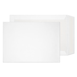 Blake Purely Packaging White Superseal Board Back Pocket 352x250mm 120Gm2 Pack 125 Code 8111 3P