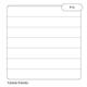 Notebook 12mm Ruled 205x102mm Red 32 Page Pack of 100 NB00596R 3P