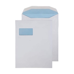 Blake Purely Everyday White Window Gummed Mailer Pocket 310x238mm 100Gm2 Pack 250 Code Si-90 3P