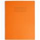 Rhino Exercise Book 7mm Square 230x180mm Orange 80 Page Pack of 100 Ex554229 3P