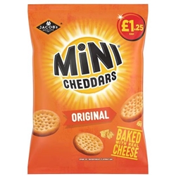 Jacob's Mini Cheddars Original 90g X 15 (S) 