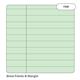 Rhino Refill Pad Printed A4 F8M Green 50 Leaves HAGFM 3P
