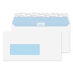Blake Premium Office Ultra White Wove Window Superseal Wallet 110x220mm 120G PK500 Code 32266Nl 3P