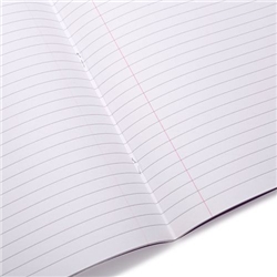 Creative Book 8mm Ruled Margin A4 Blue 32 Page Pack of 100 DU014178 3P