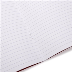 Notebook 6mm Ruled 205x115mm Light Blue 80 Page Pack of 100 NB02220 3P