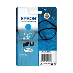 Epson 408L Glasses DURABrite Ultra Ink Cartridge High Yield Cyan C13T09K24010