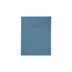 Rhino Exercise Book 7mm Square 230x180mm Light Blue 80 Page Pack of 100 Ex554313 3P