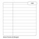 Rhino Spiral Bound Refill Pad 8mm Ruled Margin SideBound A4 80 Leaves Pack of 6 S4S8 3P