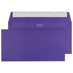 Blake Creative Colour Blackcurrant Superseal Wallet 114x229mm 120Gm2 Pack 25 Code 25247 3P