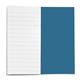 Notebook 12mm Ruled 205x102mm Blue 32 Page Pack of 100 NB00596 3P