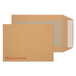 Blake Purely Packaging Manilla Superseal Board Back Pocket 190x140mm 115Gm2 Pack 125 Code 3112 3P