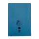 Rhino Exercise Book 7mm Square A4 Light Blue 64 Page Pack of 100 Ex677438-5 3P