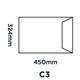 Blake Purely Packaging Jet Black Superseal Padded Bubble Pocket 450x324mm 70mu PK50 Code Mtb450 3P