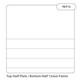Rhino Project Book Top Blank Bottom 12mm Ruled 205x165mm Red 32 Page Pack of 100 PW02568 3P