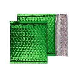 Blake Purely Packaging Emerald Green SS Padded Bubble Wallet 165x165 70mu PK100 Code Mbgre165 3P