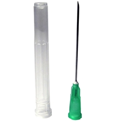 Terumo AGANI Needle 21G x 1.5" x 100 - GREEN