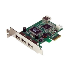 StarTech.com 4 Port PCIE Low Profile USB 2.0 Card