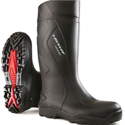 Dunlop Purofort+ Full Safety Wellington Boots 1Pr Black 6.5 C76204106.5