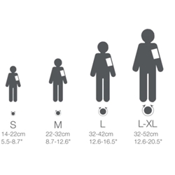 03 Ambulatory - Soft upper arm cuff - Extra Large