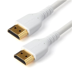 StarTech.com 1m Premium Certified High Speed 4K 60Hz HDR HDMI 2.0 Cable with Ethernet White