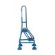 Climb-It Domed Feet Handy Step 2 Tread with Side Handrail Blue AAP21
