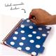 Pukka Pad Bloom B5 Hardback Project Book Assorted Designs (Pack 3) 9494-BLM(ASST)