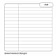 Rhino A4 Refill Pad 320 Page Feint Ruled 6mm With Margin (Pack 3) - SDNM-2