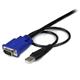 StarTech.com 3m 2in1 Ultra Thin USB KVM Cable