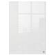 Nobo Glass Mini Whiteboard Notepads 230x152mm White (Pack 2) 1915601