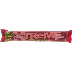 Chewits Extremely Sour Cherry Chews 24 X 34g