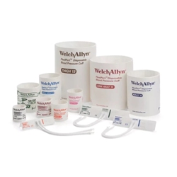 Welch Allyn Blood Pressure Cuff; Size-02 Neonate, Soft Disposable, 2- Tubes - F