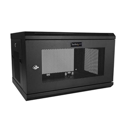 StarTech.com 6U Wall Mount Rack Cabinet 16.9in Deep