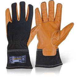 Mec DexFluxWelder Mechanics Gloves 1Pr Tan XL MECWD-711xL