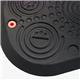 Floortex AFS-TEX 3000x Anti Fatigue Mat for Sit Stand Workstations Antimicrobial Polyurethane and Polyester 50 x 100cm Midnight Black UFCA32039XBM
