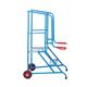 Climb-It Loading Step 2 Tread Open Back Powder Coated Blue SLS02P