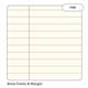 Rhino A4 Special Exercise Book 48 Page Ruled F8M Yellow with Tinted Cream Paper (Pack 10) - EX68139CV-4