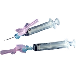BD Eclipse Hypodermic Safety Needle, 27G, 1/2" 1        (3mm) Per 100