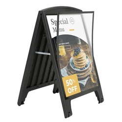 Seco Double-sided A-Frame Sign A1 - SSDA1-BLACK