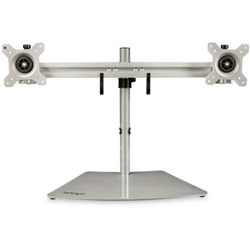 StarTech.com Free Standing Dual Monitor Desktop Stand for Two 24 Inch VESA Mount Displays