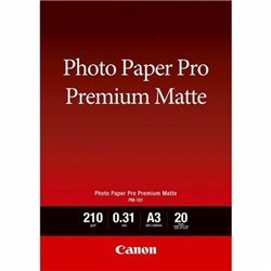 Canon PM-101 A3 Premium Matte Photo Paper - 8657B006