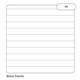 Rhino A4 Perforated Counsels/Council Notebook 96 Page Feint Ruled 8mm Light Blue (Pack 10) - RHCN5-4