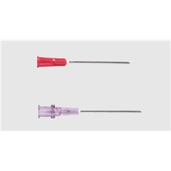 BD™Blunt Fill Needle 18G x 1 in, trans red, luer tip, blunt Box 100 