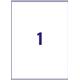 Avery Laser Parcel Label 199.6x289mm 1 Per A4 Sheet White (Pack 40 Labels) L7167-40