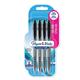 Paper Mate Flexgrip Gel Rollerball Pen 0.7mm Line Black (Pack 4) - 2108209