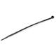 StarTech.com 8 Inch Nylon Self Locking Black Cable Zip Ties UL Listed 100 Pack