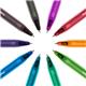 Paper Mate InkJoy 100 Ballpoint Pen 1.0mm Tip 0.7mm Line Black/Blue/Red (Pack 8) - 1956745