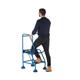 Climb-It Domed Feet Step 2 Tread Anti Slip Blue AAD02SBL