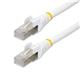 StarTech.com 2m CAT6a Snagless RJ45 Ethernet White Cable with Strain Reliefs