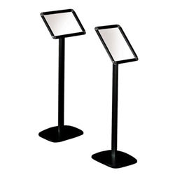 Seco Decorative Menu Board Display A4 Black - DMB-3/4BLK